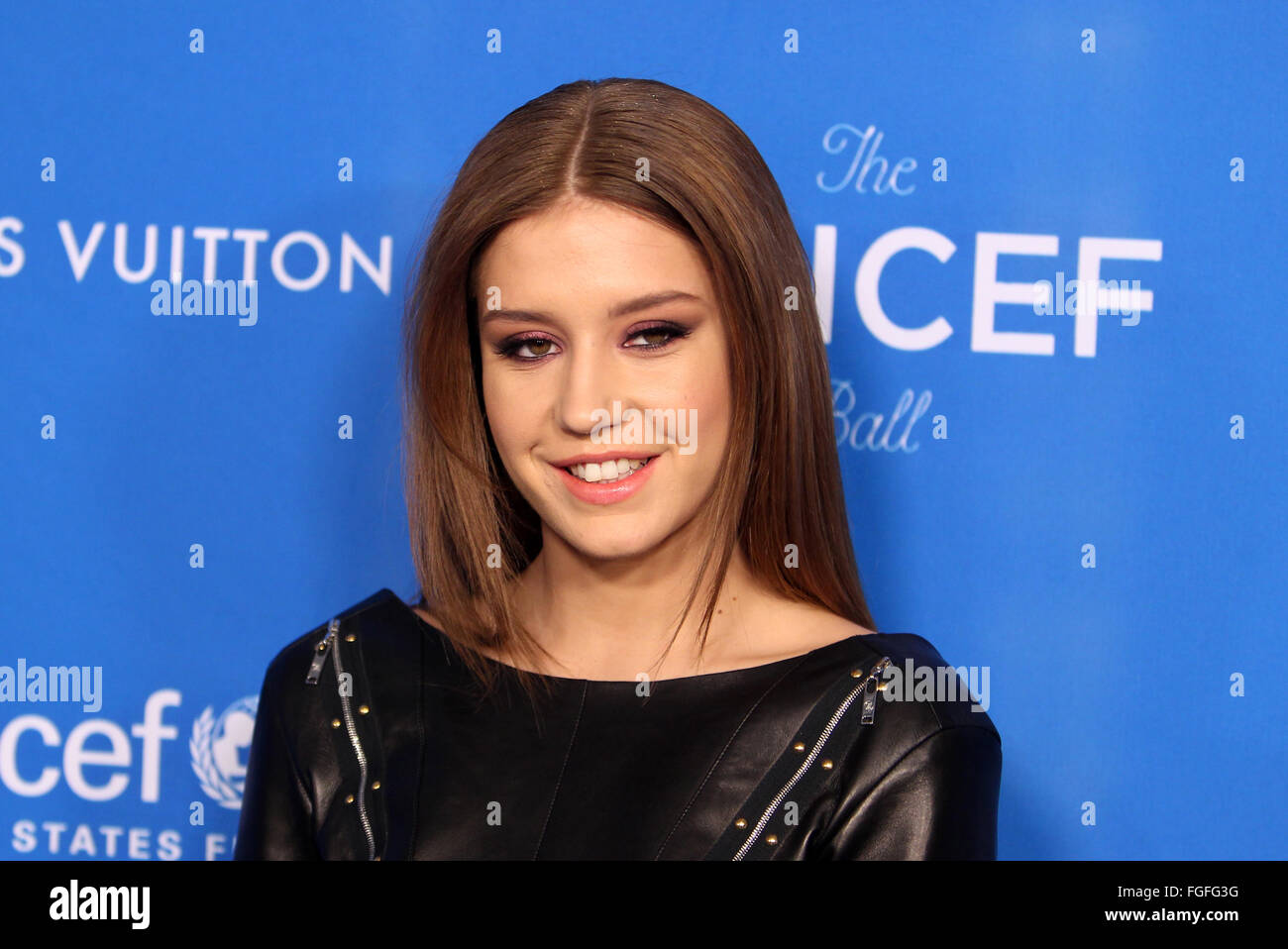 Adele Exarchopoulos attends The Sixth Biennial Unicef Ball