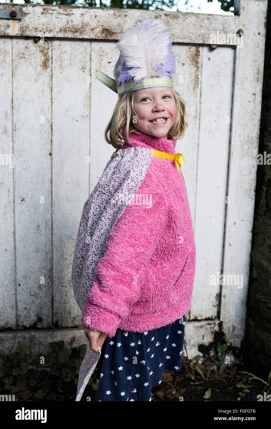 Dress up girl Stock Photo Alamy