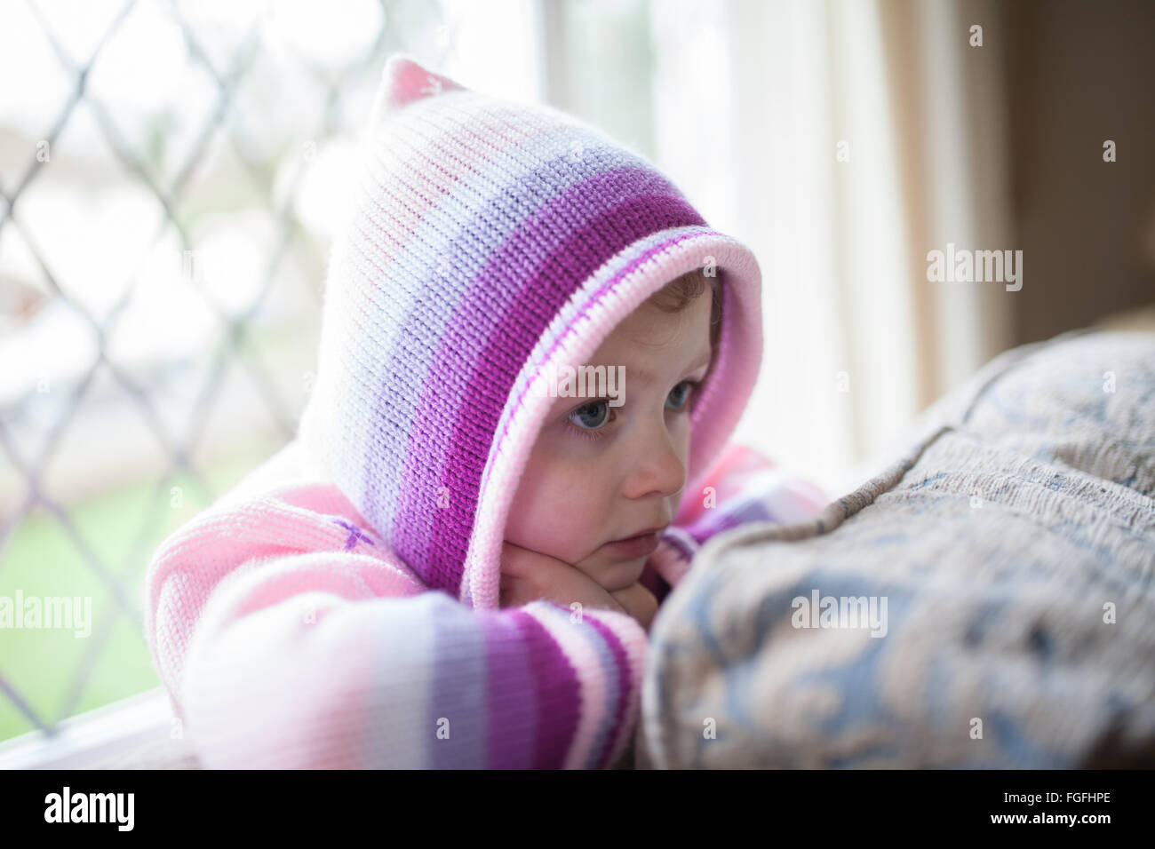 Girl looking Stock Photo