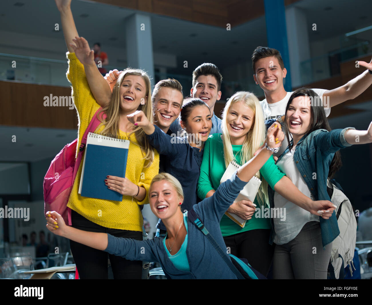 students group study Stock Photo - Alamy