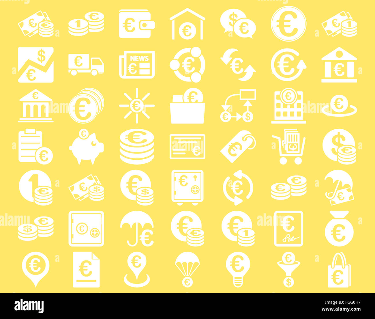One euro coin clipart hi-res stock photography and images - Alamy
