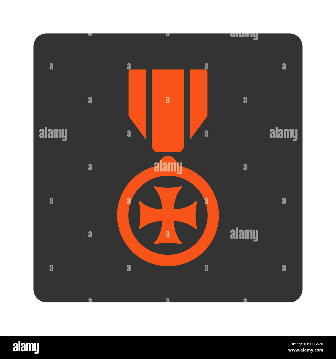 Maltese cross icon from Award Buttons OverColor Set Stock Photo Alamy