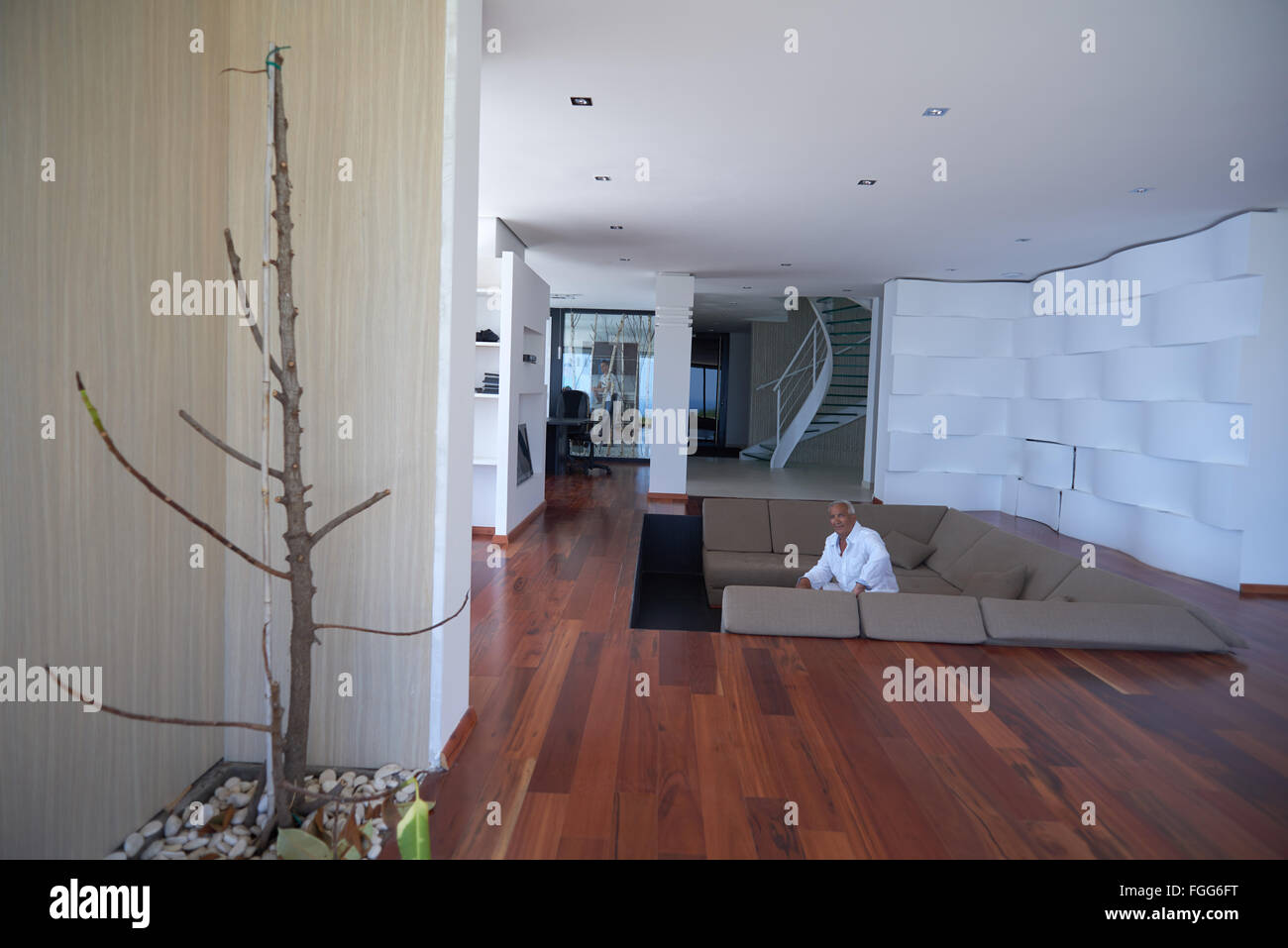 Picture of Luxury modern penthouse hi-res stock photography and images - Alamy