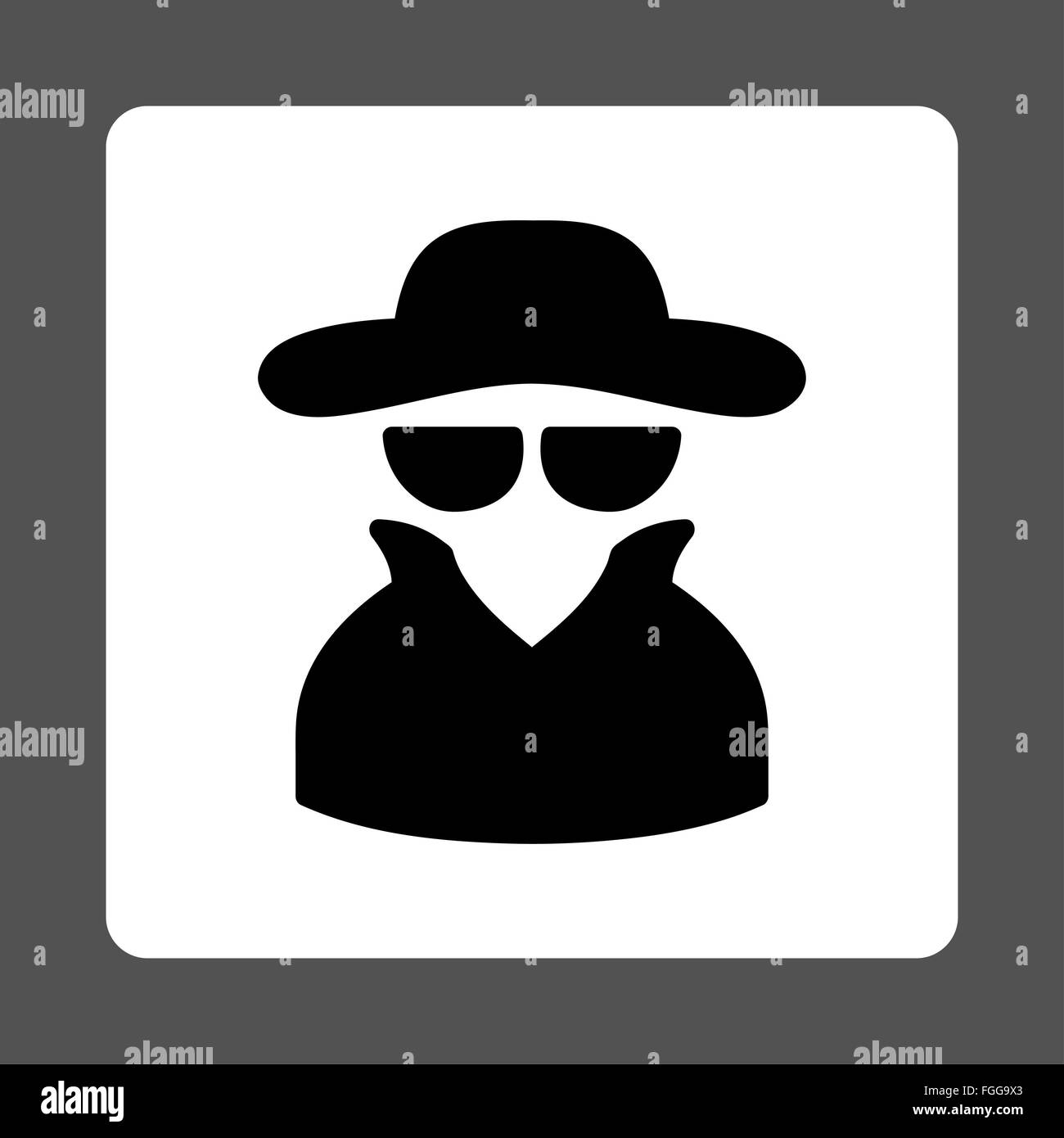 Spy icon Stock Photo