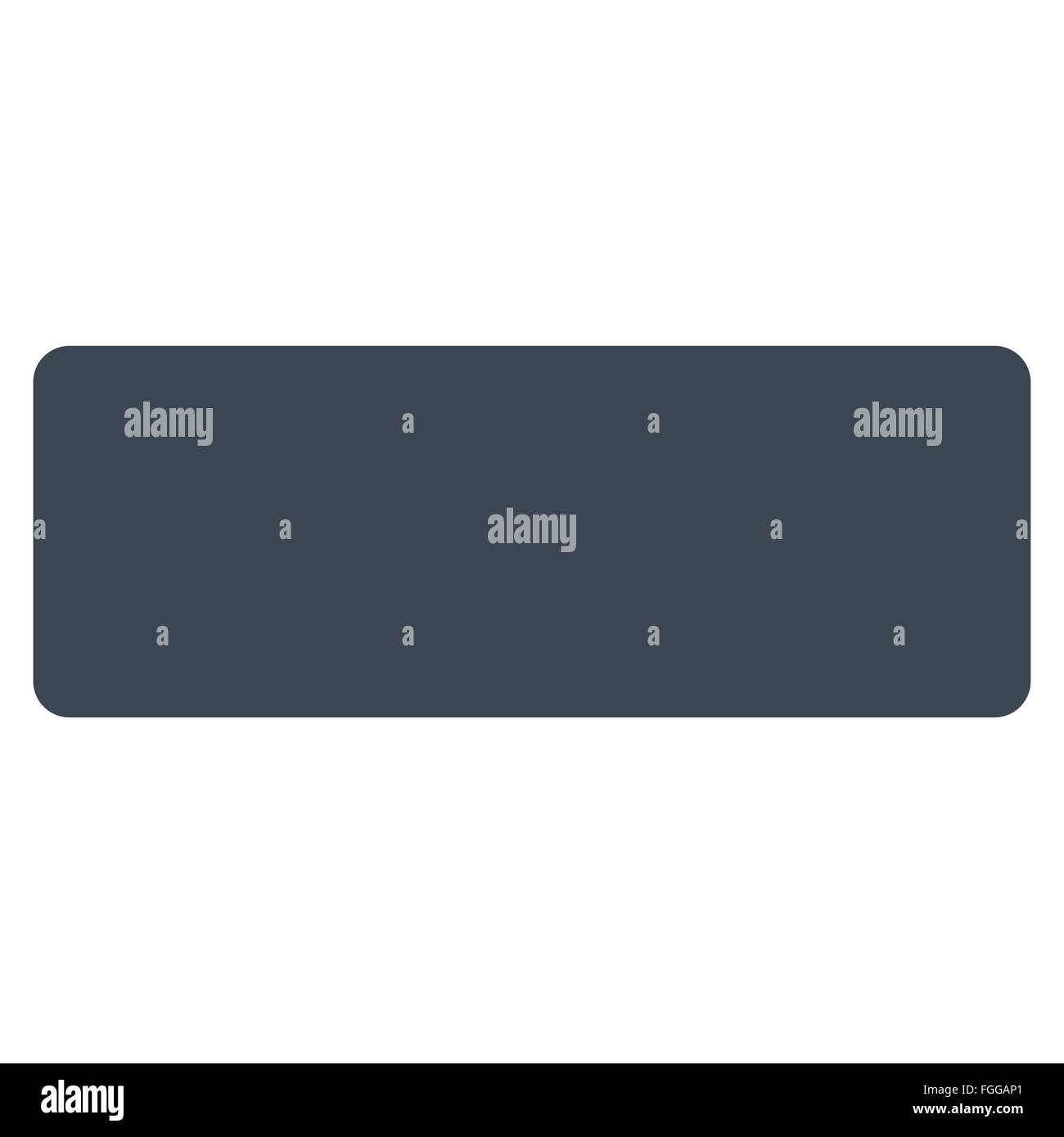 Minus flat smooth blue color icon Stock Photo - Alamy