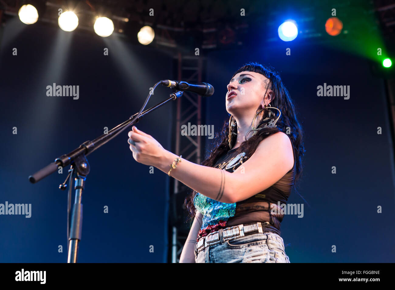 Nai palm and hiatus kaiyote hi-res stock photography and