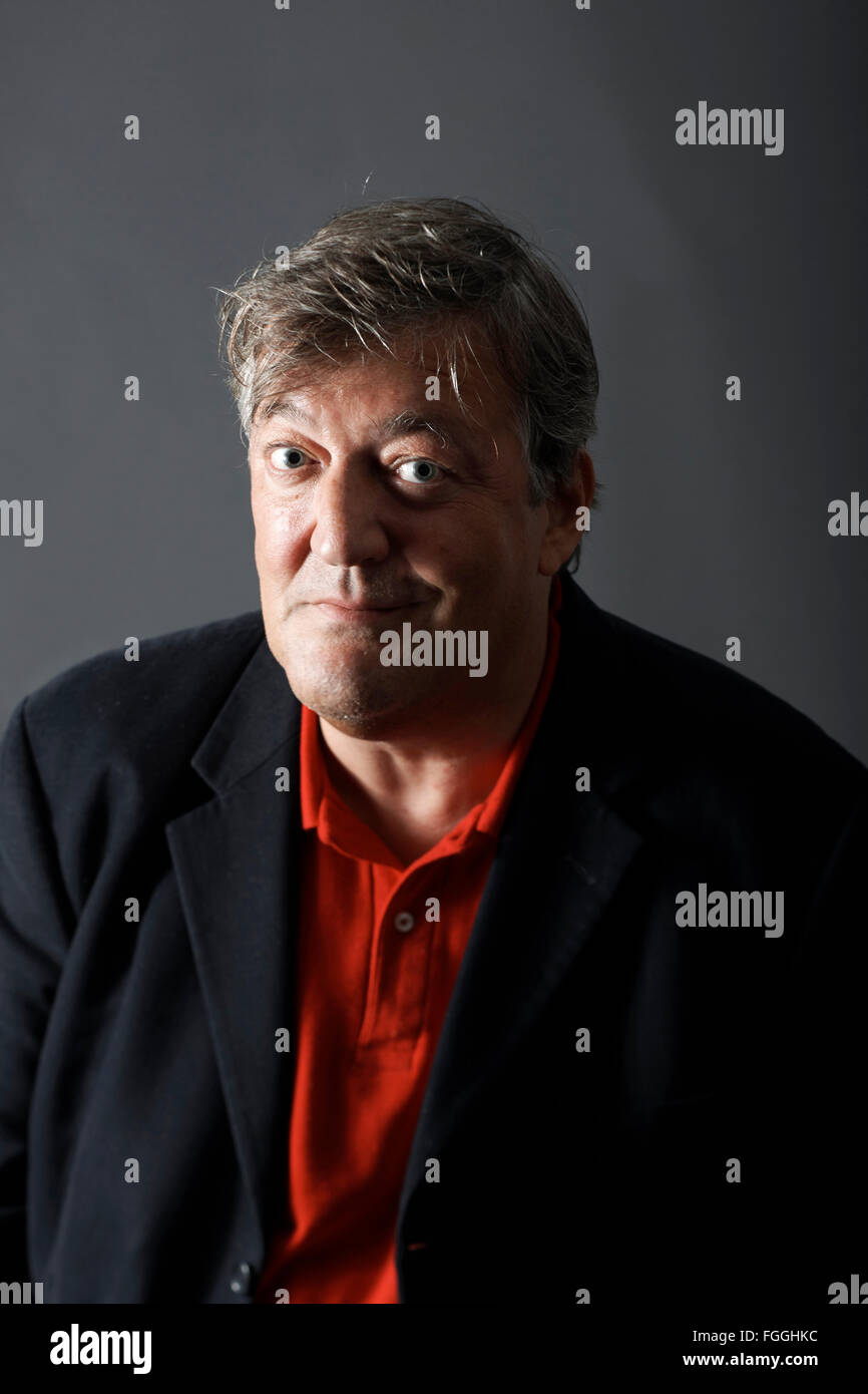 Stephen Fry at the Soho Literary Festival 2014 Stock Photo