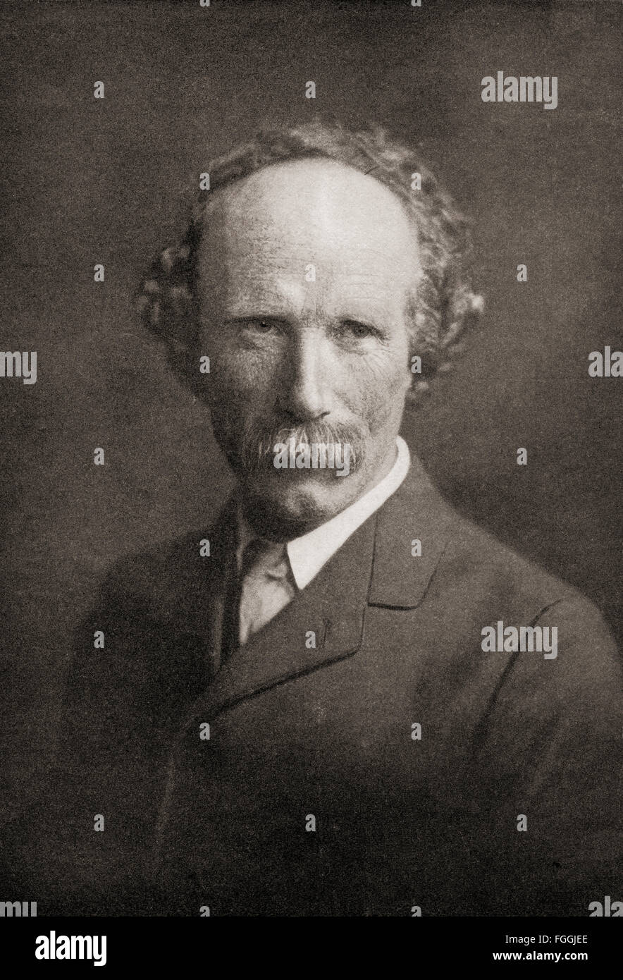 James Leith Macbeth Bain, 1860–1925.  Scottish hymn writer, religious minister and author.  From Bibby's Annual, published 1915 Stock Photo