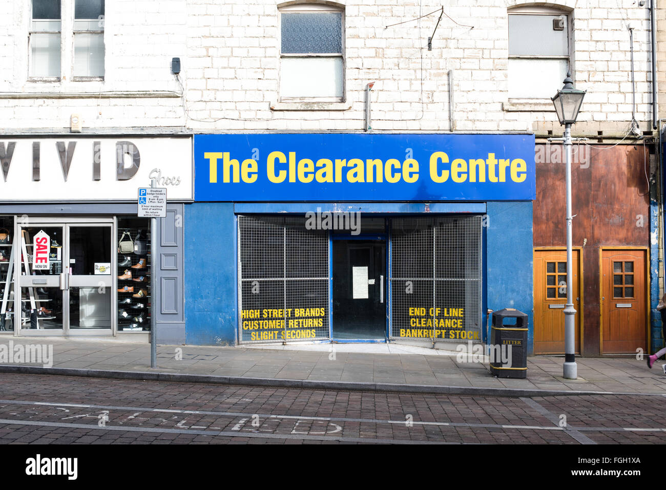 The Clearance Centre Store,Mansfield,Nottinghamshire,UK Stock Photo Alamy