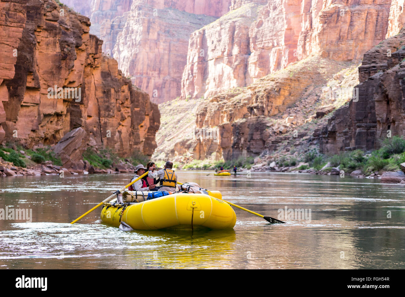 Grand Canyon Raft Trip Stock Photo - Alamy