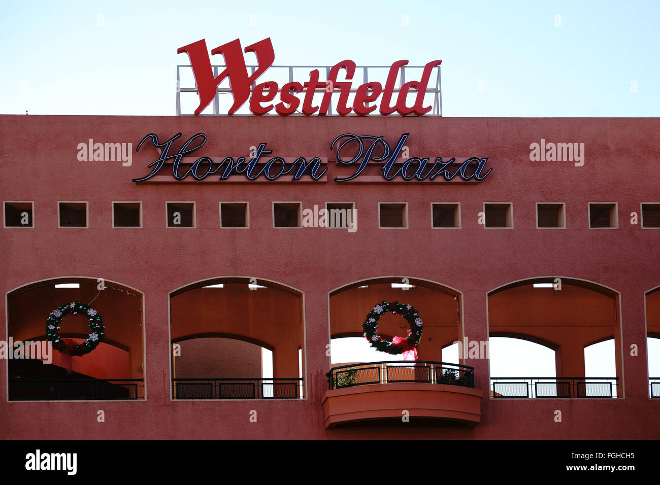Westfield Horton Plaza San Diego Stock Photo Alamy
