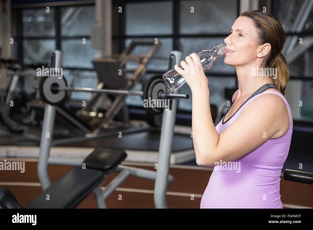 Pregnant woman standing train hi-res stock photography and images - Alamy