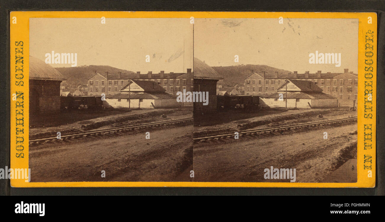 Crutchfield House, Adams Express and Cameron Hill, Chattanooga, by E