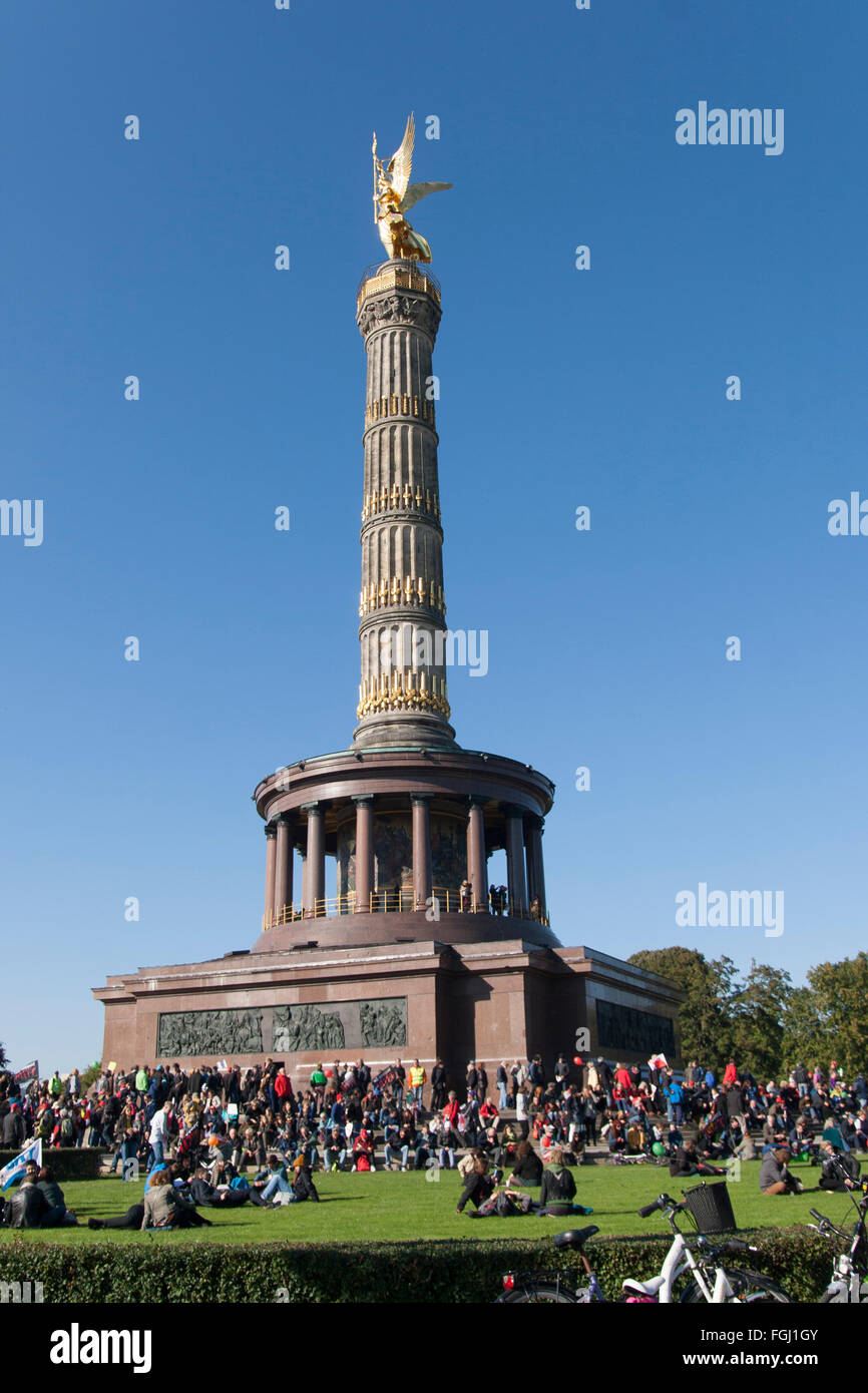 Siegessäule Berlin Germany Stock Photo - Alamy