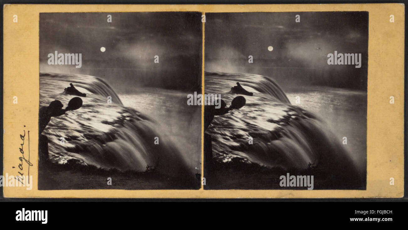 A photograph by George Barker showing Prospect Point, capturing a ...