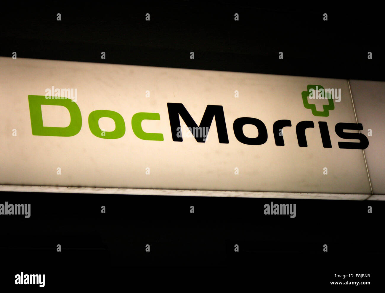 Markenname: 'Doc Morris', Berlin. Stock Photo