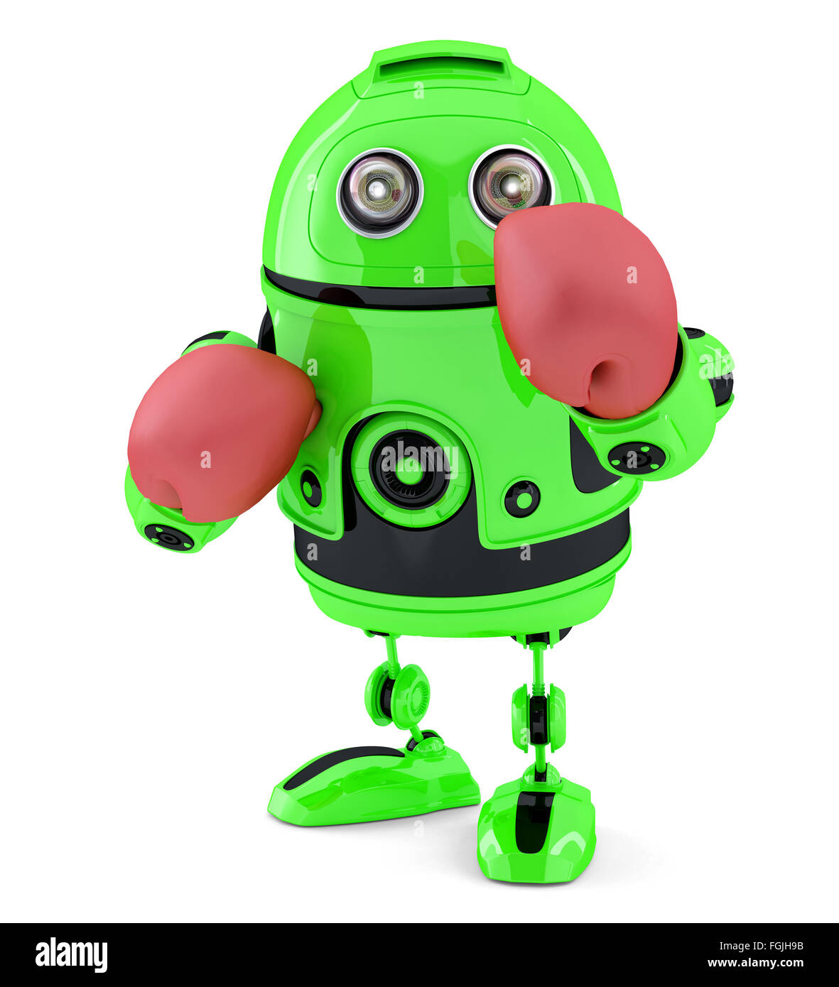 Green robot hi-res stock photography and images - Alamy