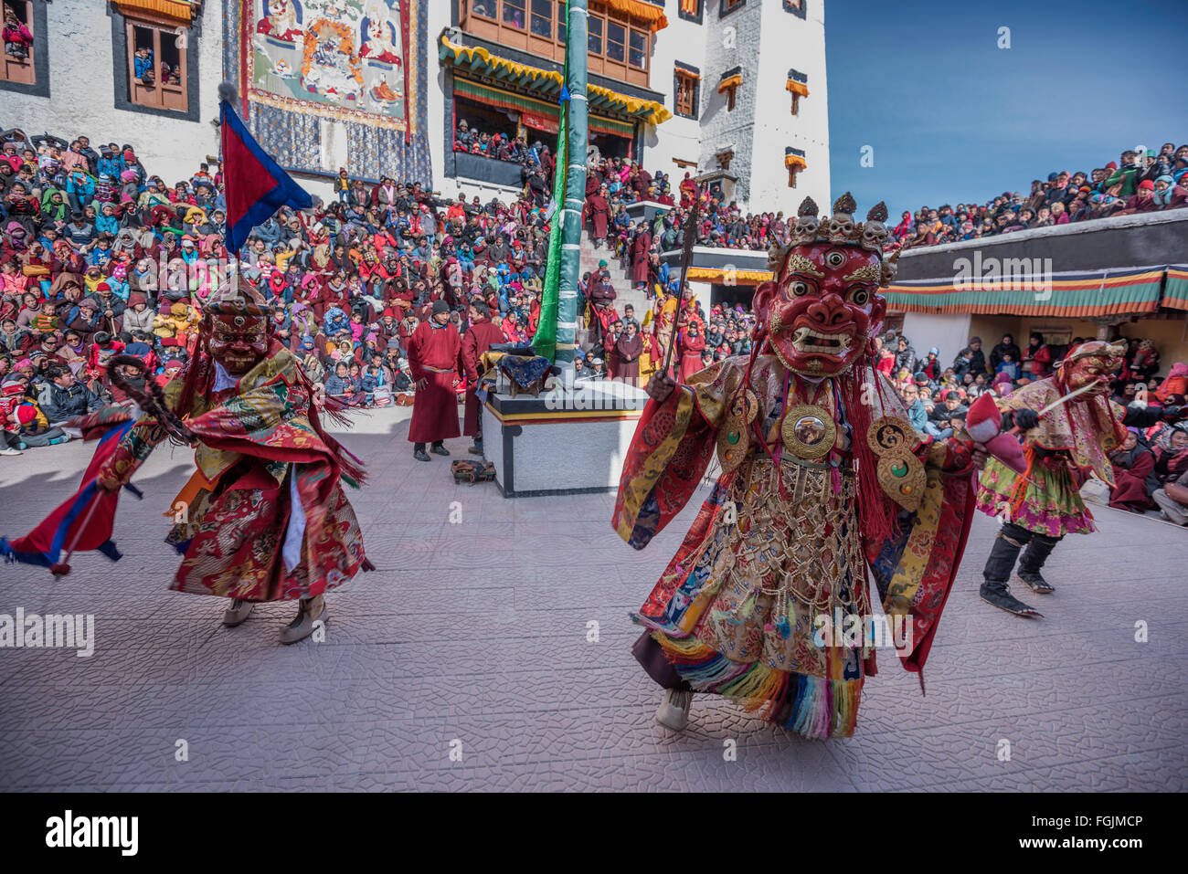 Ladakh head dresses hi-res stock photography and images - Alamy