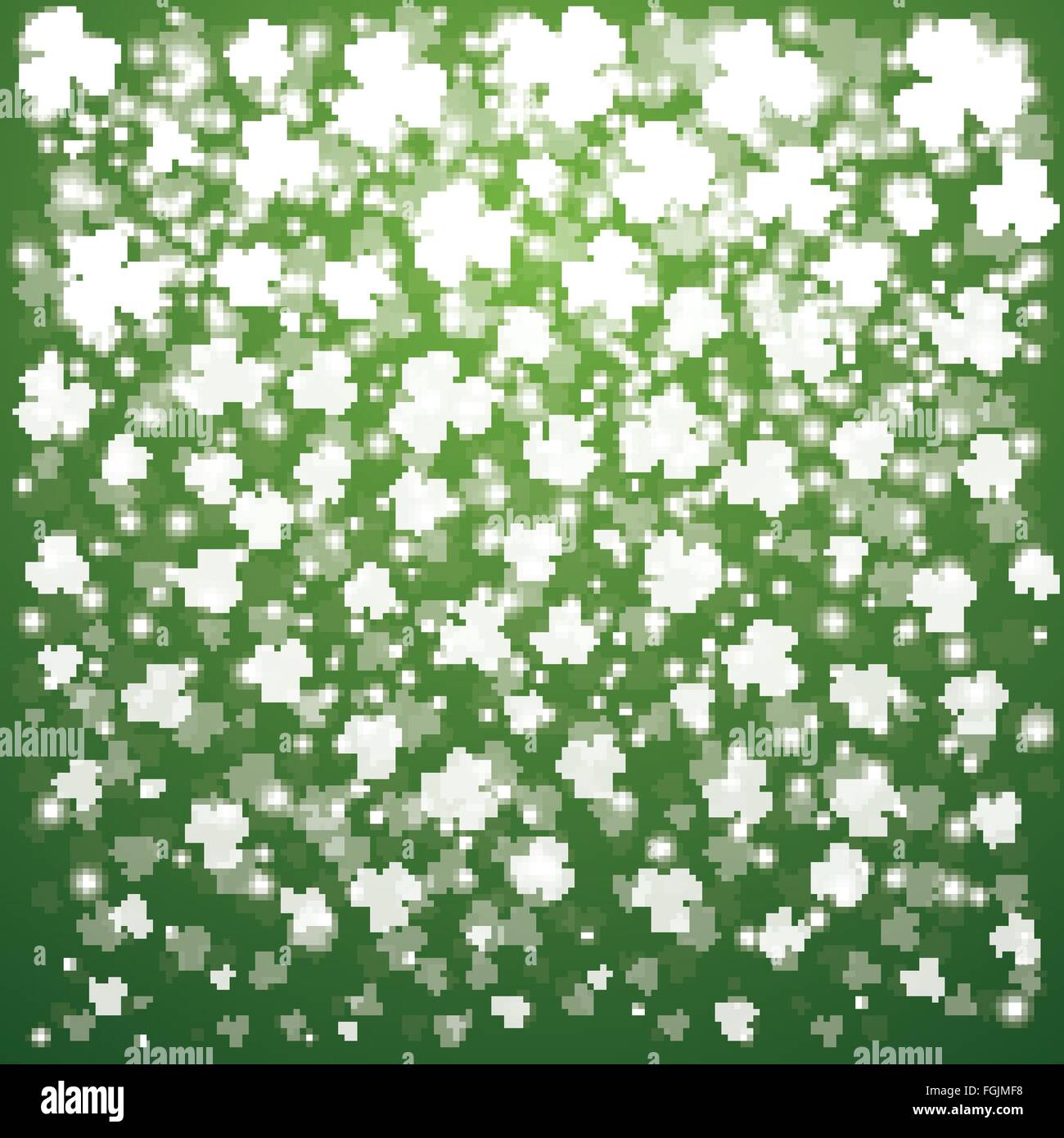 Top View Photo of St. Patrick S Day Meme on the Green Background.  Generative AI Stock Illustration - Illustration of clover, event: 271856693