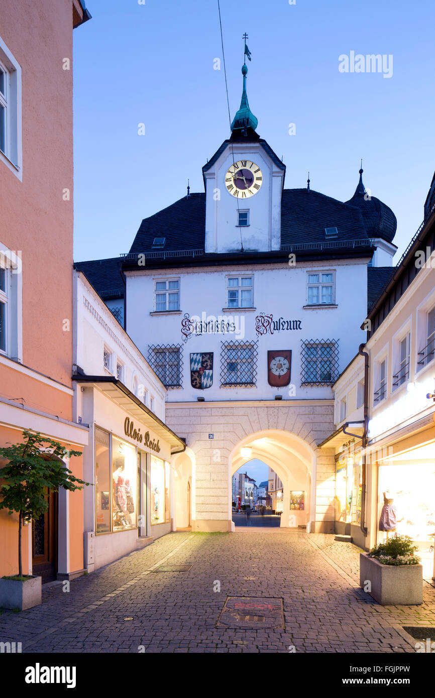 Municipal Museum and Heritage Museum in the Mittertor of the medieval