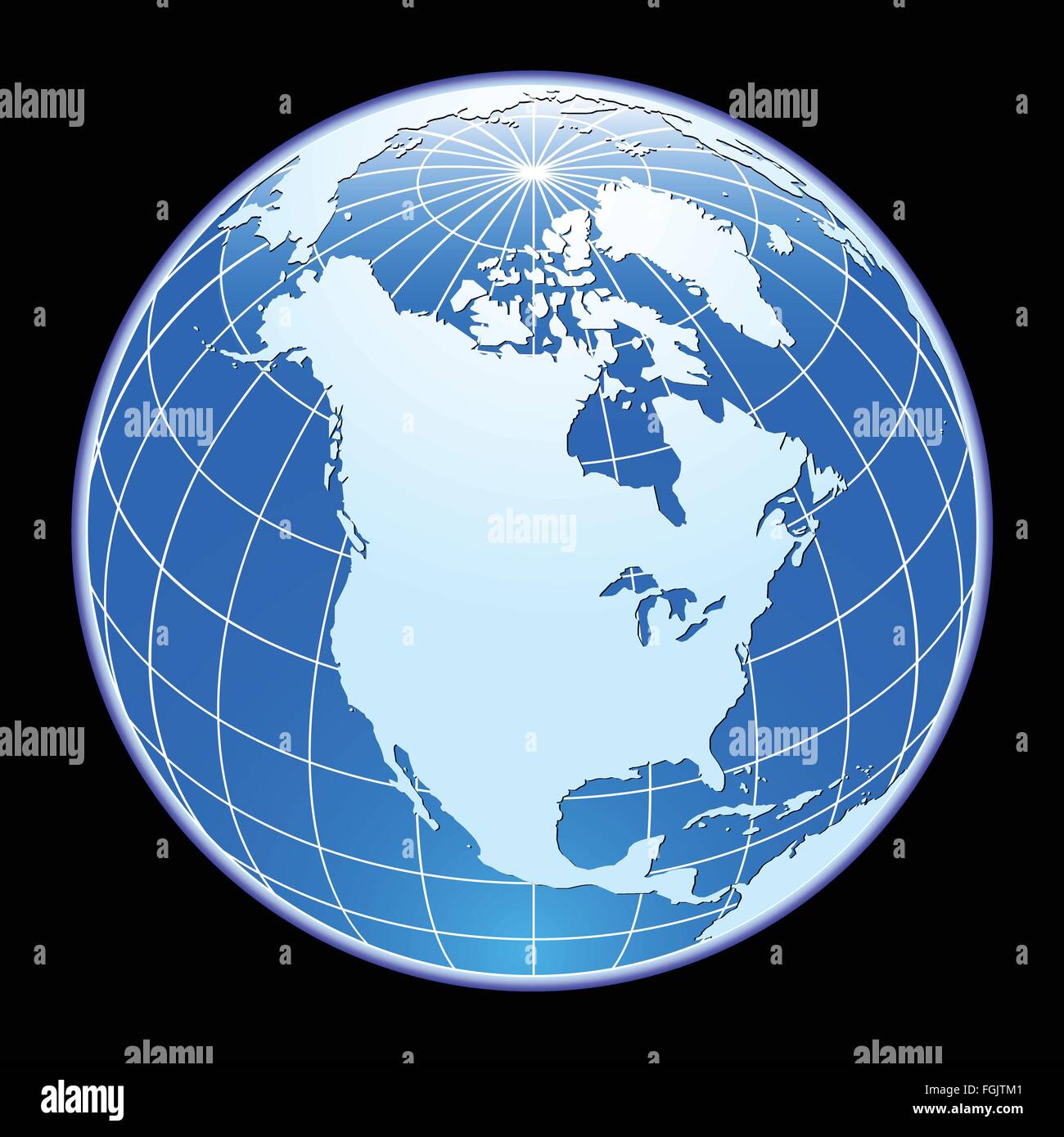 World map latitude and longitude vector hires stock photography and