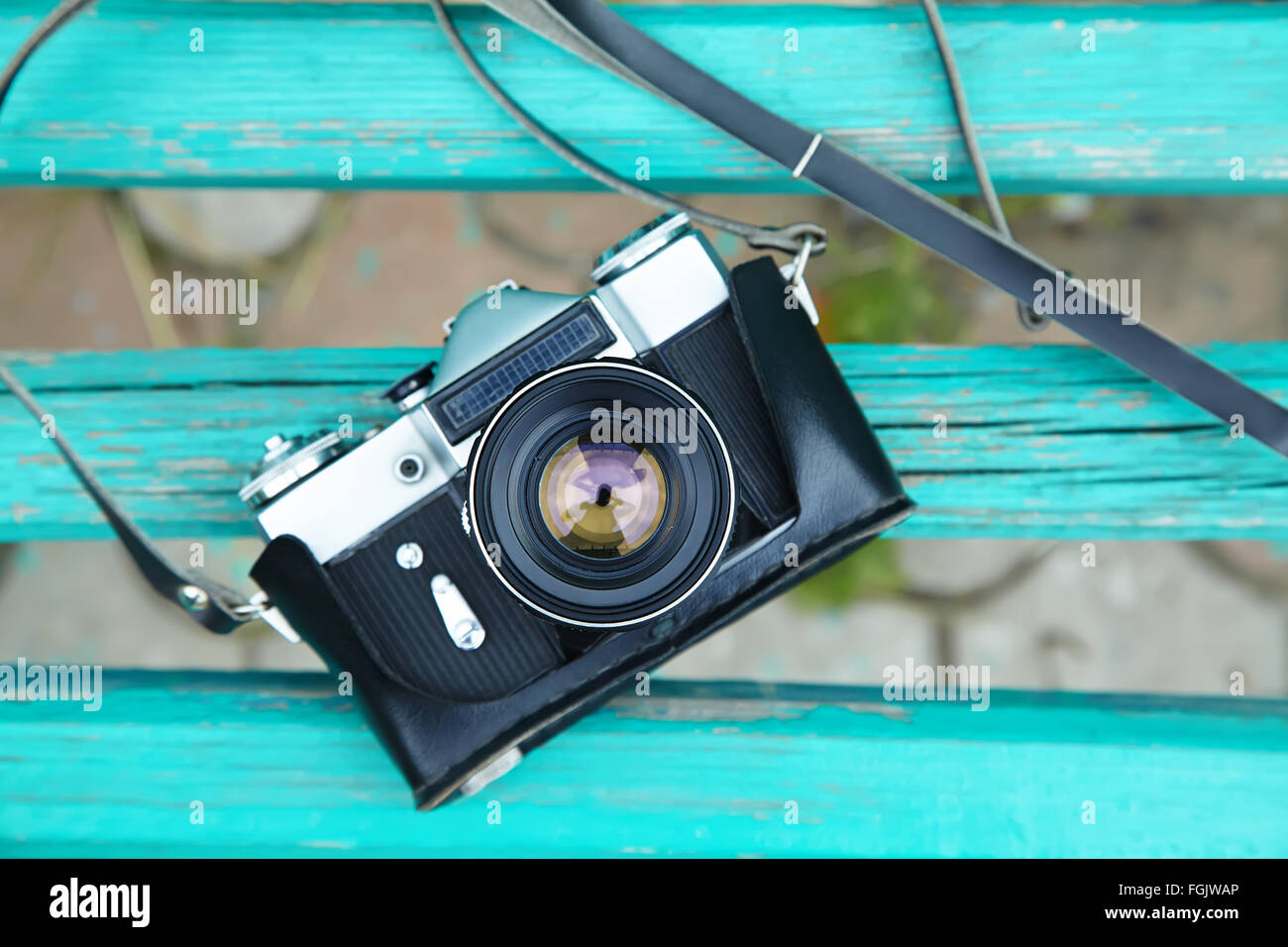 Old retro camera Stock Photo Alamy
