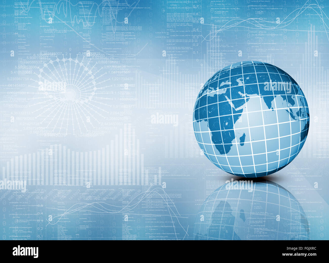 Abstract blue background Stock Photo - Alamy