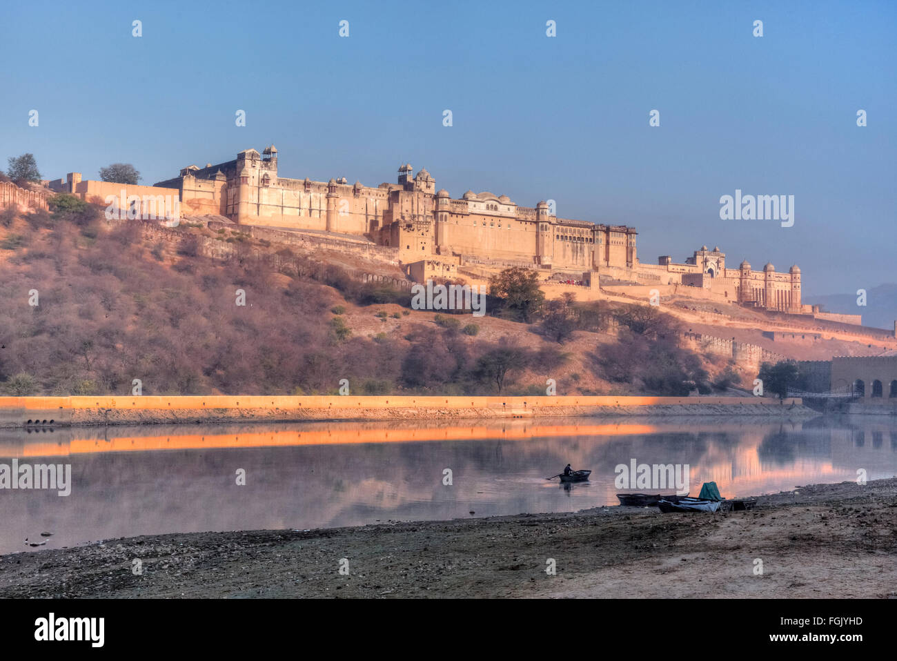 Amer Fort, Jaipur, Rajasthan, India Stock Photo