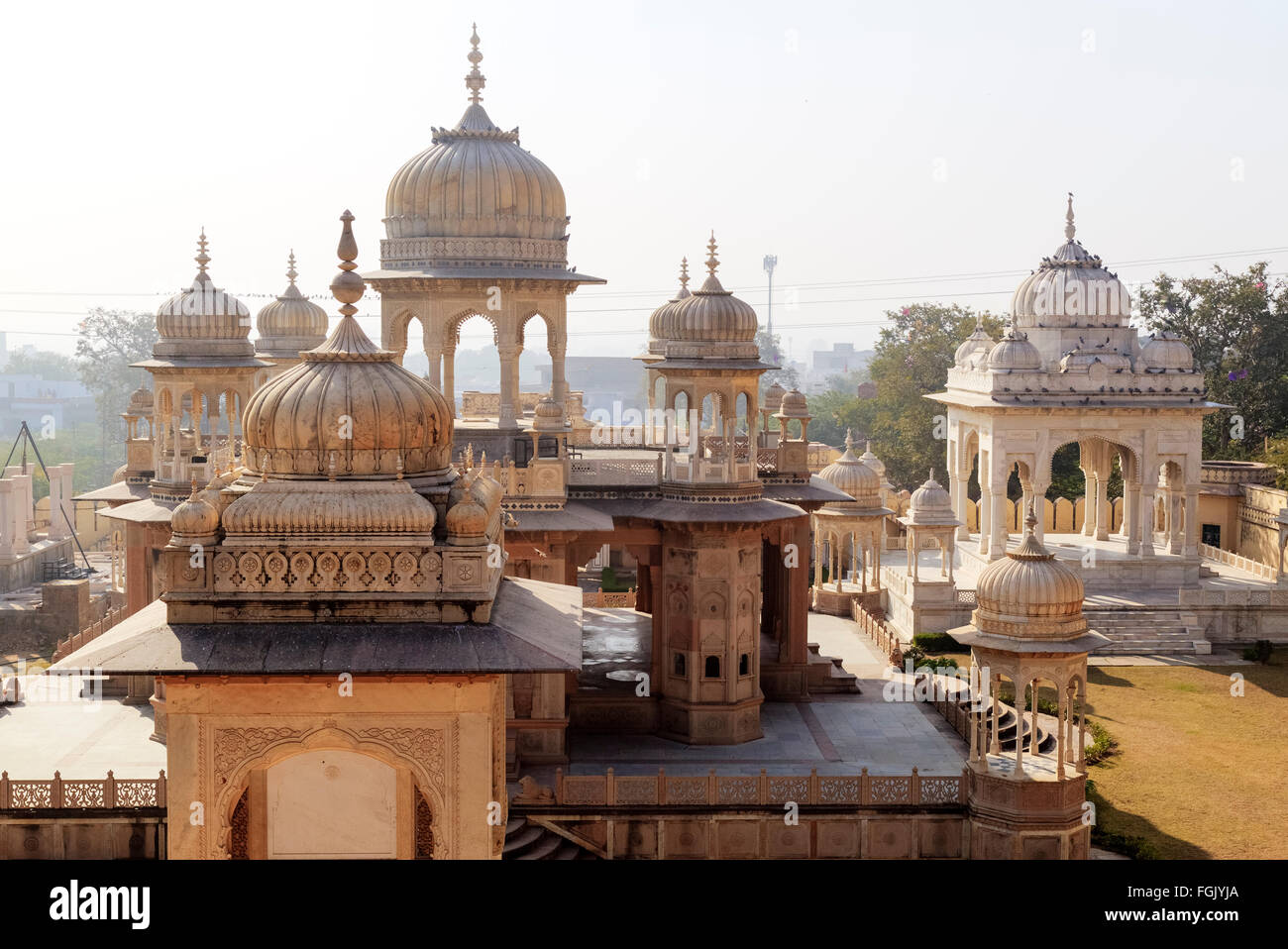 Gatore Ki Chhatriyan, Jaipur, Rajasthan, India Stock Photo - Alamy