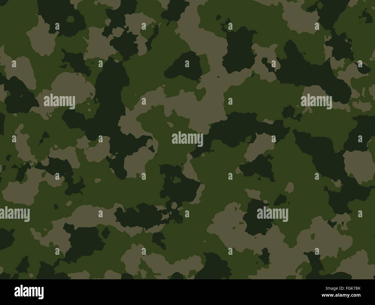 Seamless woodland camo pattern vector eps 10 vector illustration Stock ...
