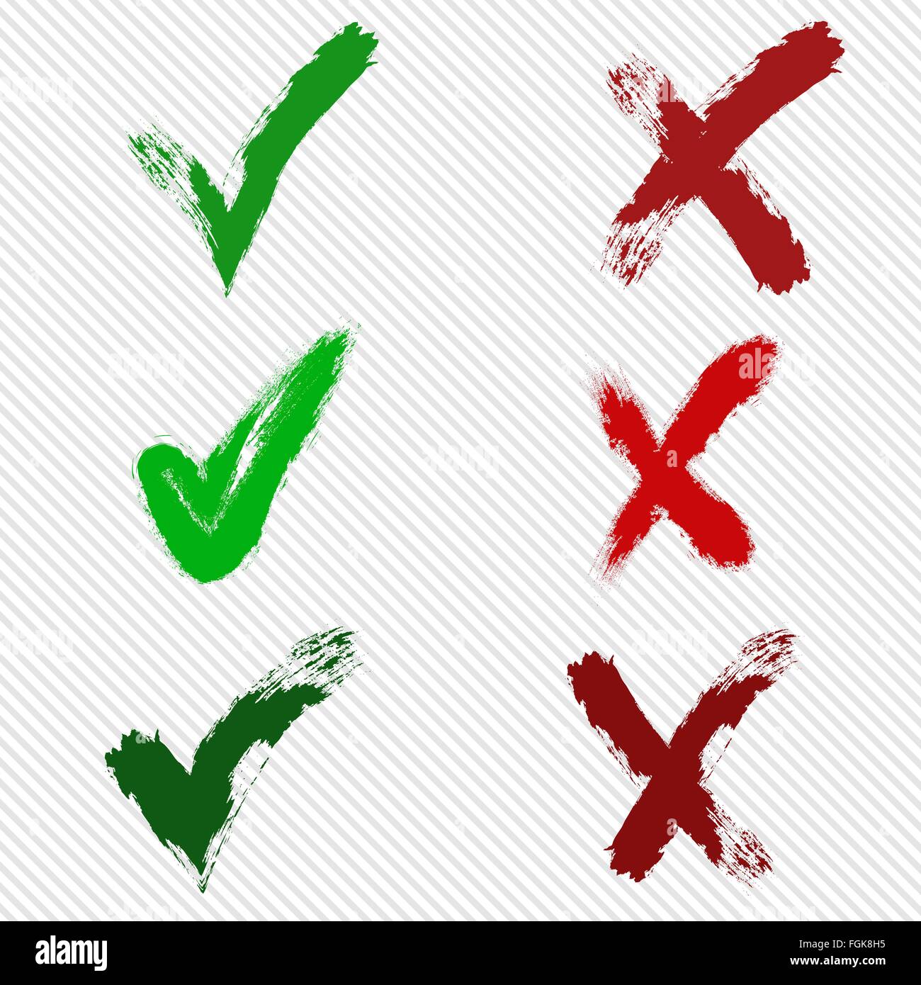 Vector check marks eps 10 vector illustration Stock Vector Image & Art ...