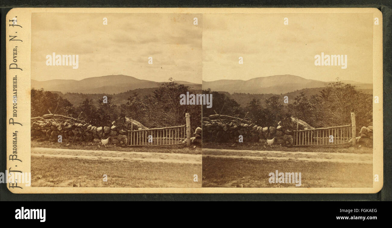 This image presents a sweeping view of a mountain range, captured by E ...