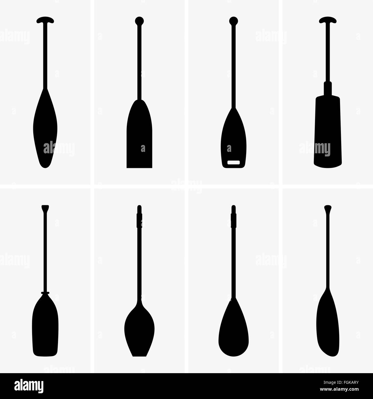 Paddles (shade pictures Stock Vector Image & Art Alamy