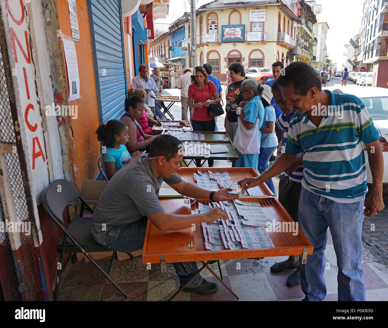 Buying lottery tickets hires stock photography and images Alamy