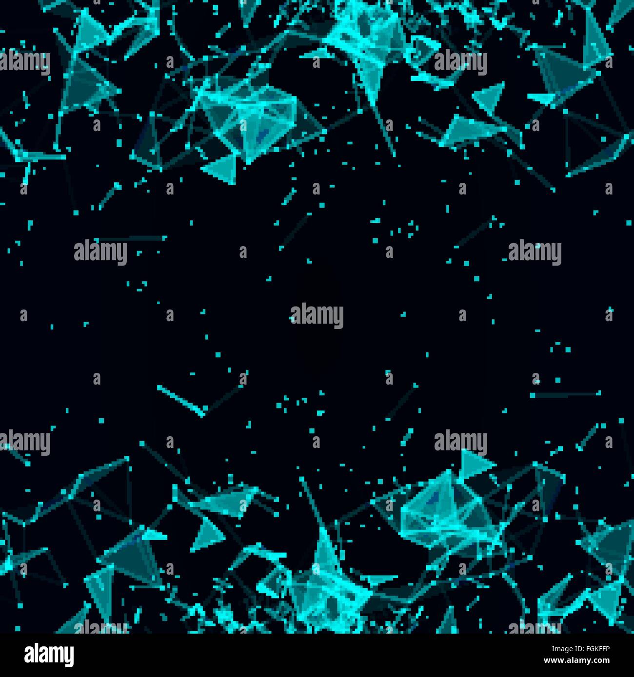 abstract digital background with