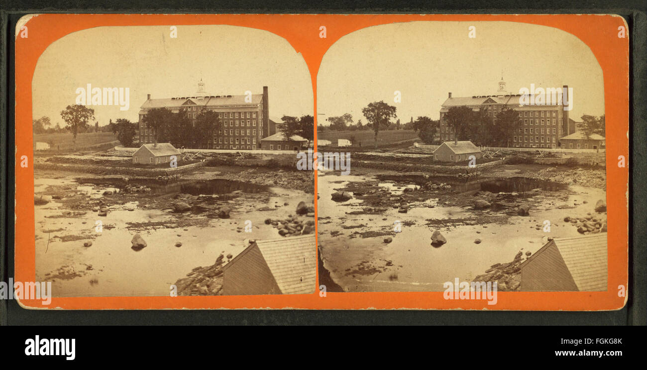 A photograph of a factory, captured by William N. Hobbs. The image ...