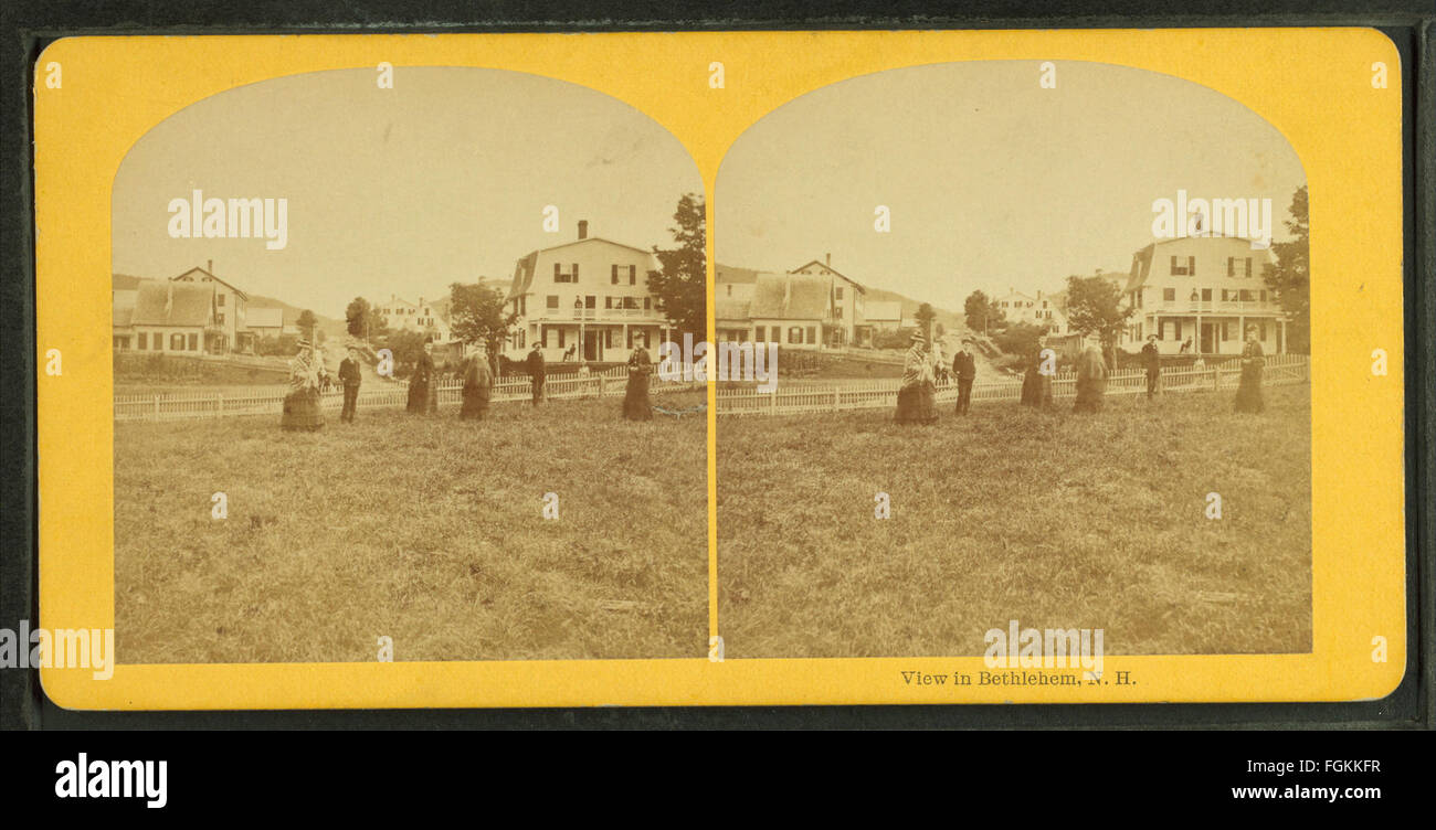 History historic vintage old photograph archive view in bethlehem hi