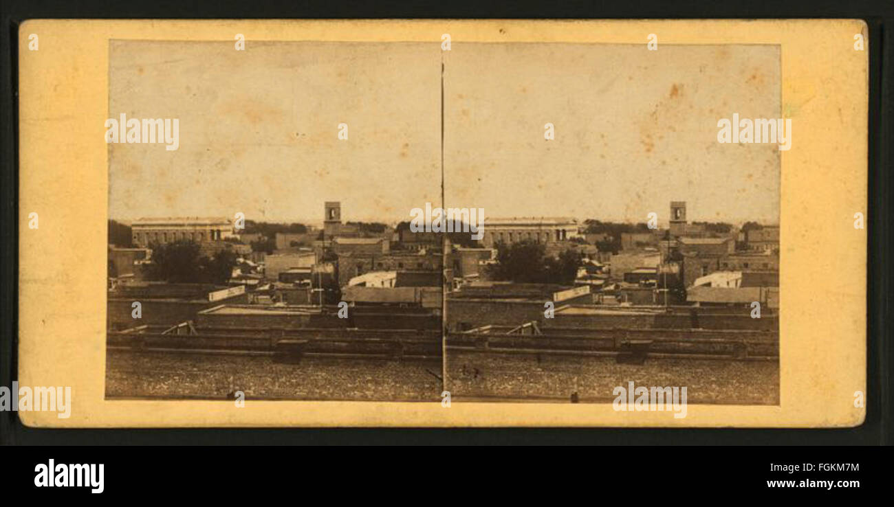 View of Sacramento, by E. & H.T. Anthony (Firm) Stock Photo