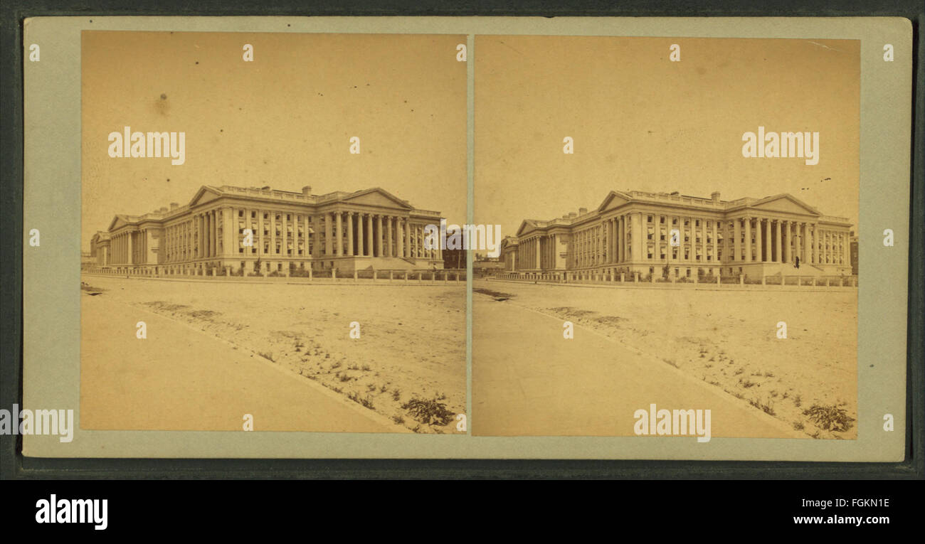 Washington, D.C., from Robert N. Dennis collection of stereoscopic views 5 Stock Photo