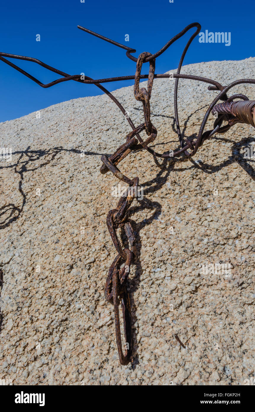 Wire Rope Broken Rust Rusted wire hi-res stock photography and images - Alamy