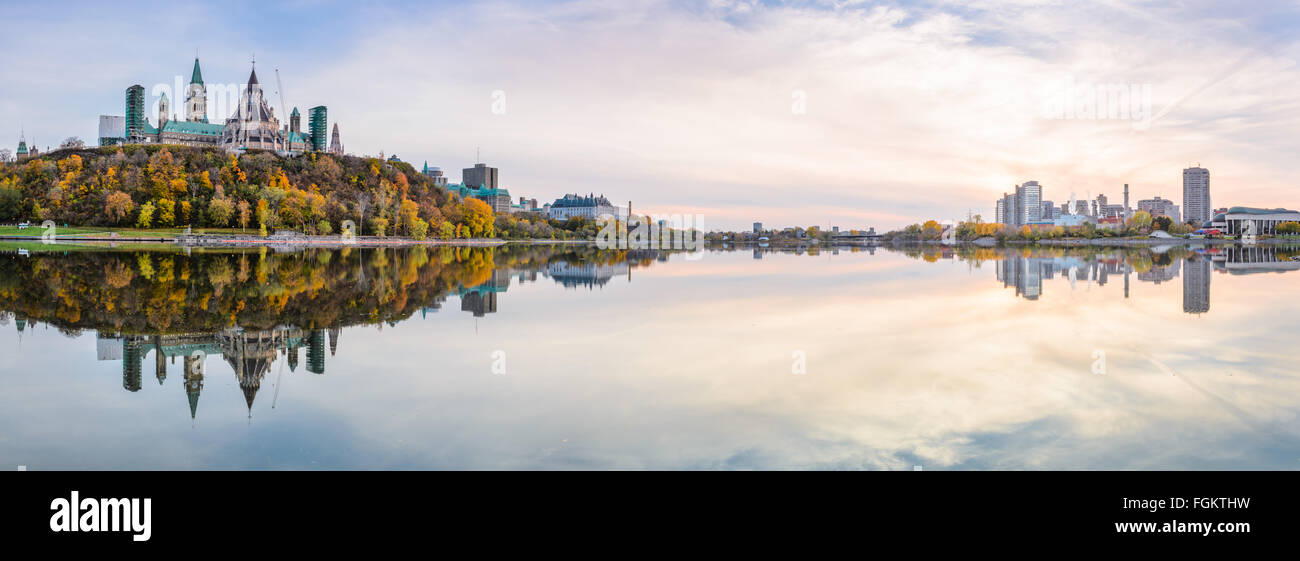 Ottawa View Panorama of Ottawa Stock Photo - Alamy