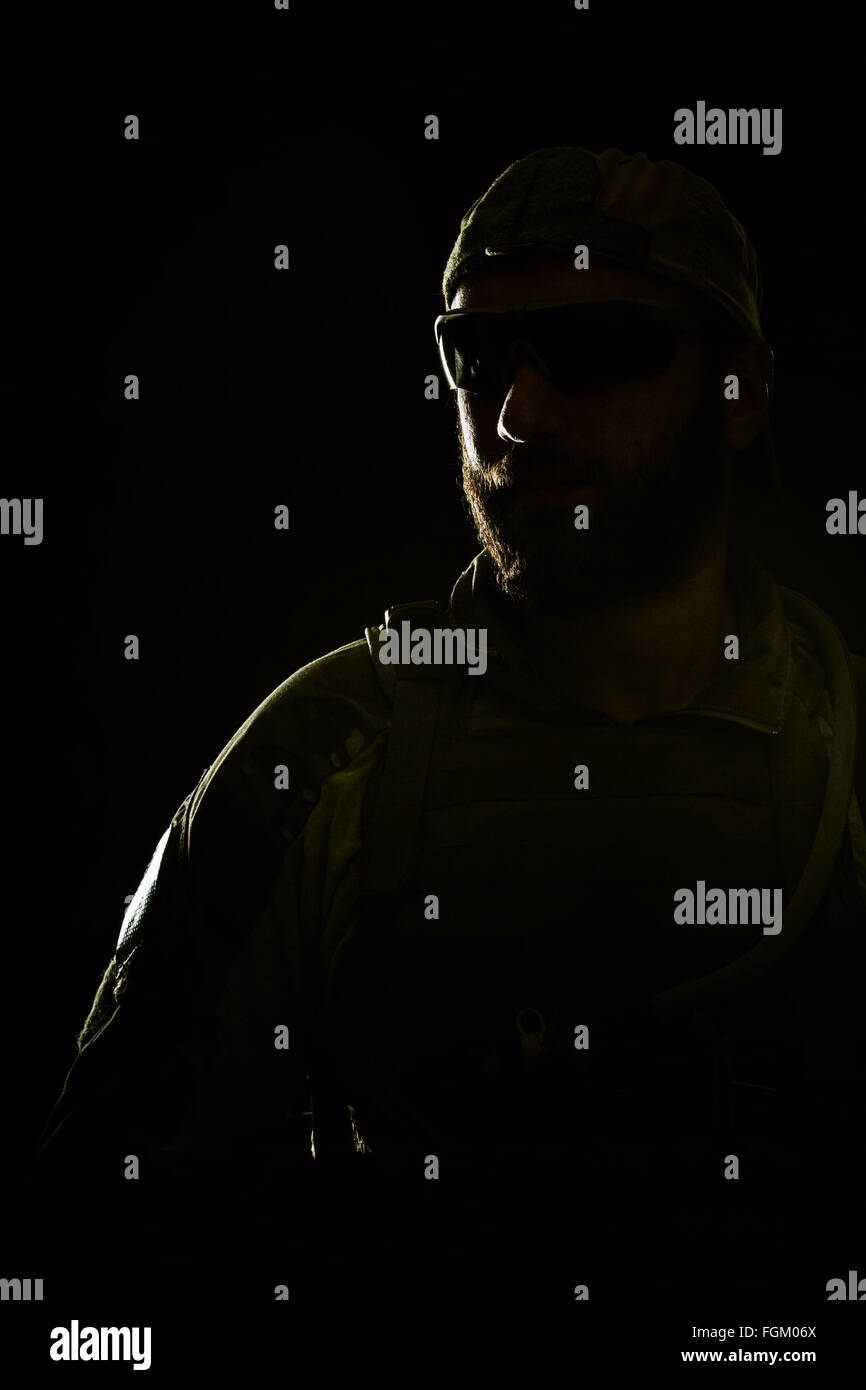 US Army Special Forces Group soldier Stock Photo - Alamy