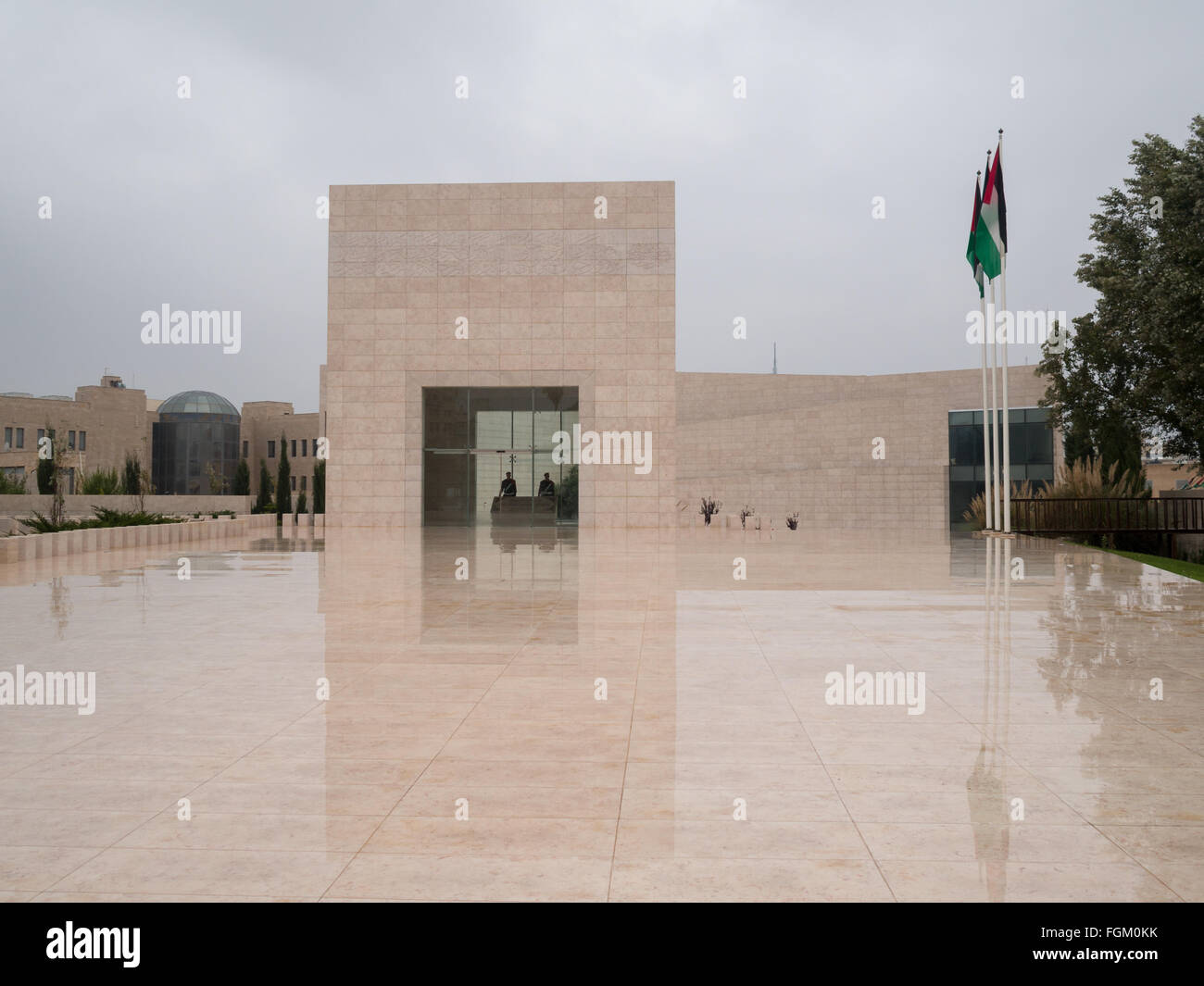 Yasser Arafat mausoleum building Stock Photo