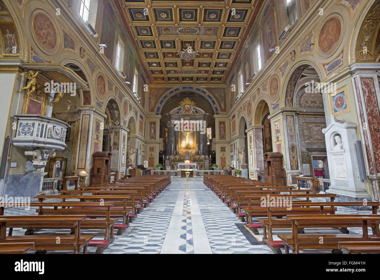 Chiesa Di San Lorenzo In Lucina Chiesa di san lorenzo in lucina hi-res stock photography and images - Alamy