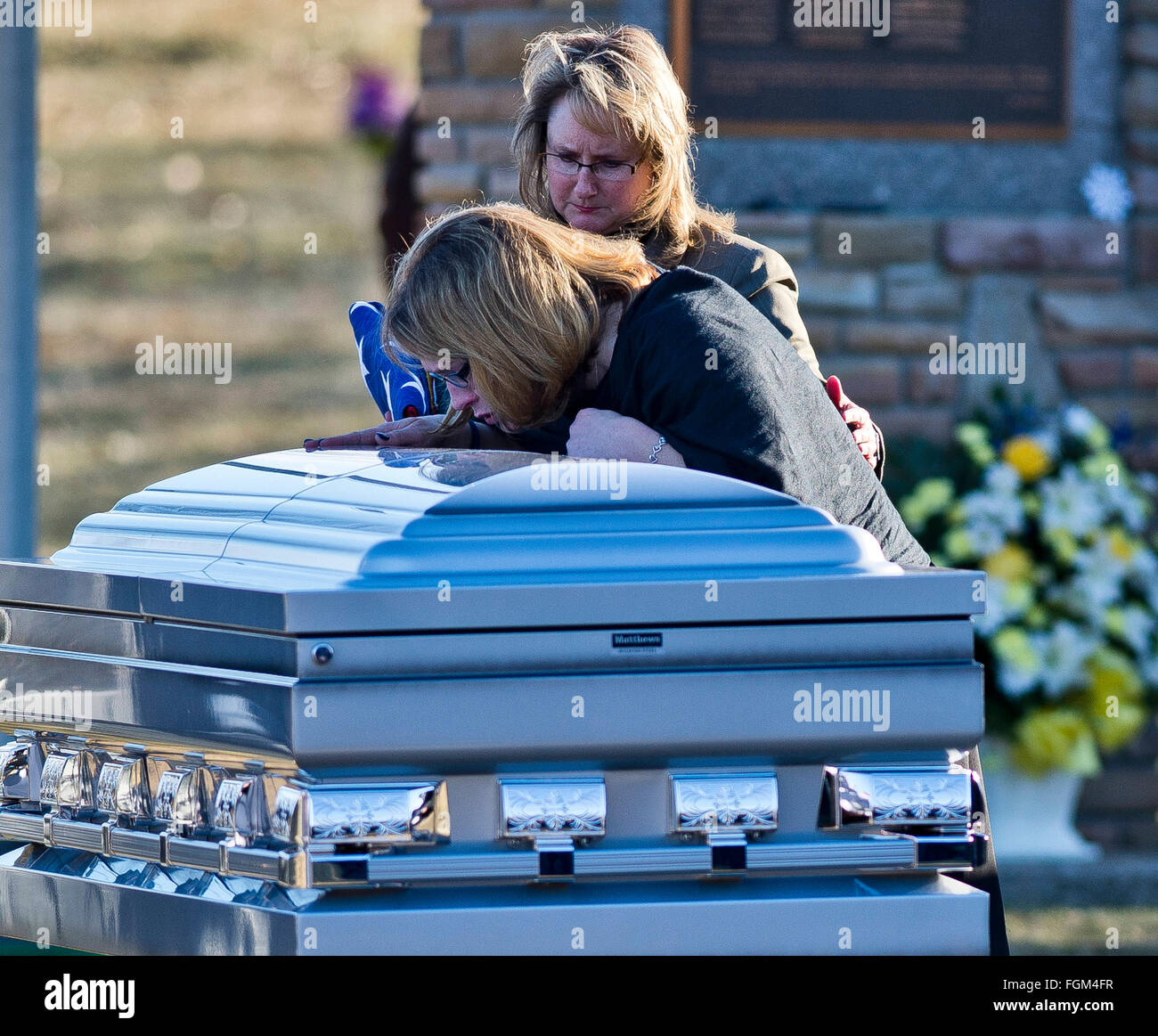 Timonium, Maryland, USA. 20th Feb, 2016. February 20, 2016 Jennifer Logsdon says a final