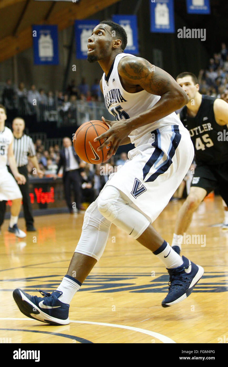 Villanova, Pennsylvania, USA. 20th Feb, 2016. Villanova Wildcats