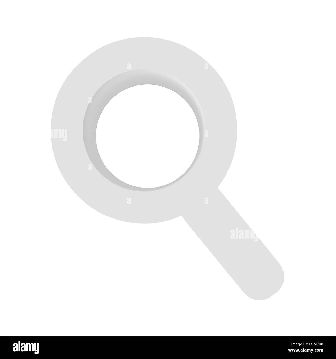 magnifying glass png white
