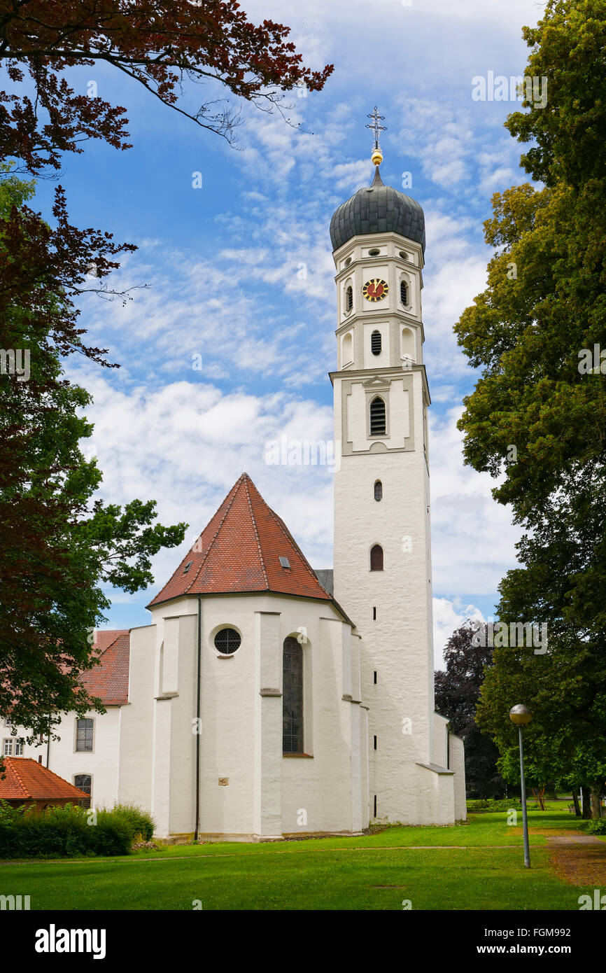 Monastery Church of St. Magnus, Schussenried Abbey, Bad Schussenried, Upper Swabia, Swabia, Baden-Württemberg, Germany Stock Photo