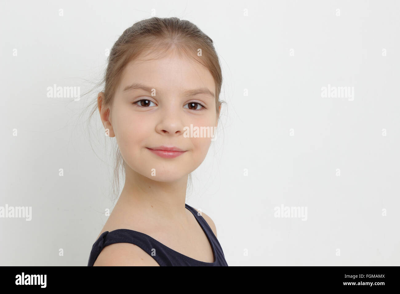 Beautiful teen girl close up portrait Stock Photo - Alamy