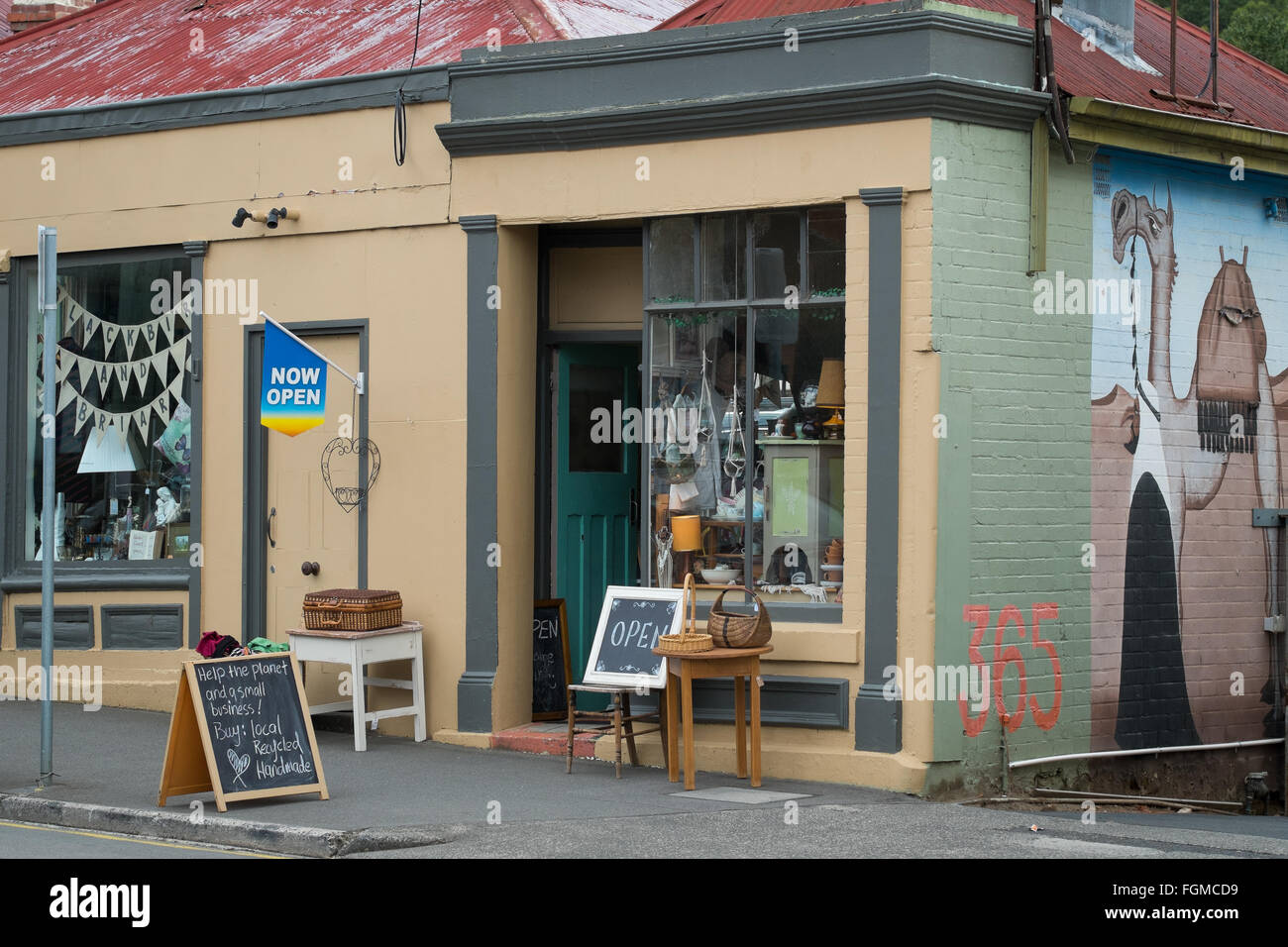shop south hobart Stock Photo Alamy